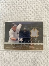 2008 Yankee Stadium Legacy Derek Jeter YSM-DJ