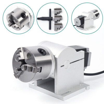 For Fiber Laser Marking Engraving Machine Rotating Shaft Rotary Shaft Axis 80mm