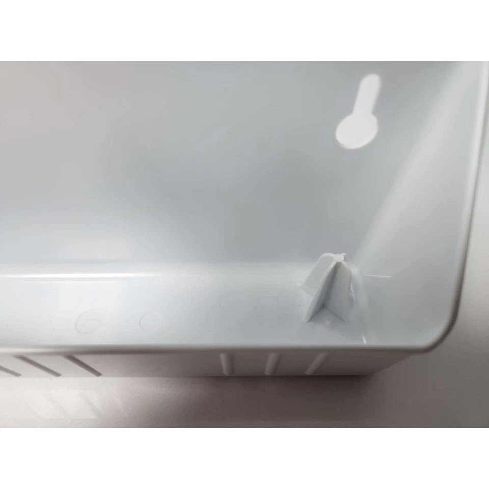 Juego de 2 bandejas frontales con punta de fregadero esponja adicional cocina baño gabinete almacenamiento Foto 4 de 4