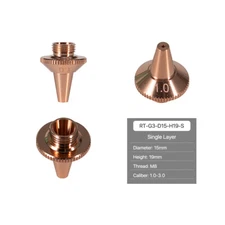 Cloudray 3D Laser Nozzle M8 Raytools 3D Single Layer Cutting Nozzle