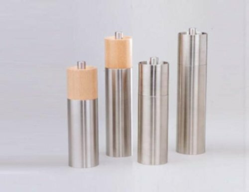 G S D Haushaltsgeräte 51 191 - Macina spezie in acciaio INOX, con tappo (C0U)