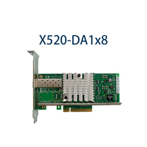 Carte réseau convergée Ethernet 82599 X520-DA1 X4 X8 Ethernet convergé SFP+SR - Photo 9/9