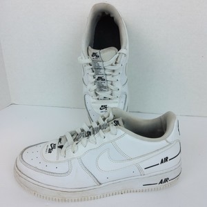 Nike kids 7 womens 8.5 Air Force 1 LV8 3 (White | Black) 7Y | eBay