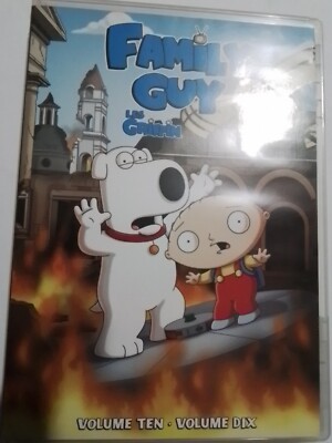 Volume Ten 3 Dvd Set Family Guy  Fg4