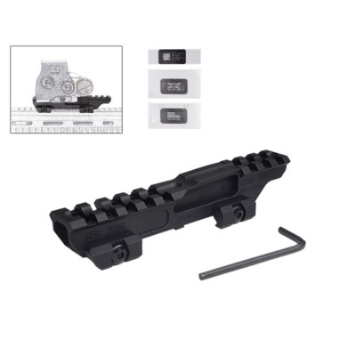 Railscales Contract MonoLift Riser 2.26 inch increase base metal mirror support