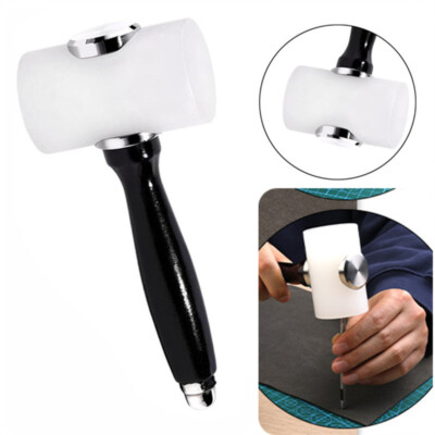 Leather Carving Hammer Punching Tool Portable T Head Shape Nylon Hammer Handmade