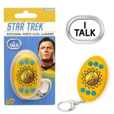 Star Trek Squawkey Talking Keychain, New, Sealed