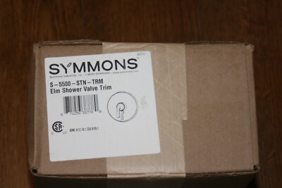 Symmons S-5500-TRM Elm Shower/Tub Valve Trim ONLY - Nickel