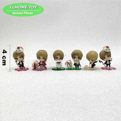 Anime Natsume's Book of FriendsTakashi Natsume & Madara 6pc set Figure Toy Gift