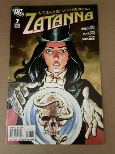 Zatanna #7 NM, January 2011 DC Comics Jesus Saiz ~ Crystal Ball