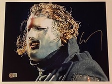 Corey Taylor Signed Autograph 11x14 Photo Slipknot Stone Sour Proof Beckett COA 
