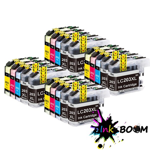 LOTE de cartuchos de tinta para Brother LC203 MFC-J4320DW J5720DW J4320DW J5520DW J480DW - Imagen 16 de 19