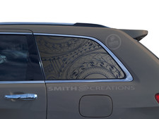 Fits 2011-22 Jeep Grand Cherokee Unique Tribal Window Decal Pre Cut No Trimming Fits 2011-22 Jeep Grand Cherokee Unique Tribal Window Decal Pre Cut No Trimming