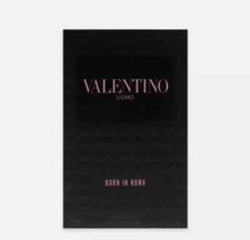 Valentino Uomo Born In Roma EDT 3.4 oz Cologne for Men New In Box Free Shipping