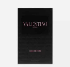 Valentino Uomo Born In Roma EDT 3.4 oz Cologne for Men New In Box Free Shipping