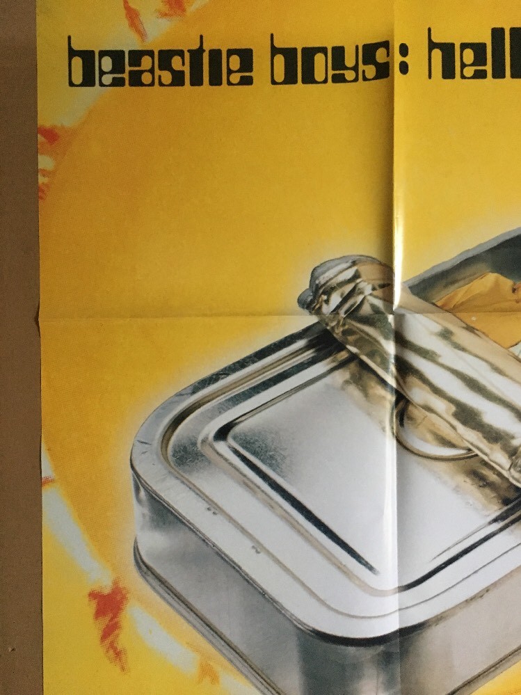 The Beastie Boys Hello Nasty Vintage Poster Promo 1990's Pin-up