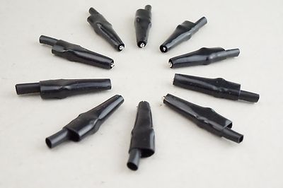 Pack (10) New Mueller BU-60S Alligator Clip with Full PVC Sheath Part# BU-63-0