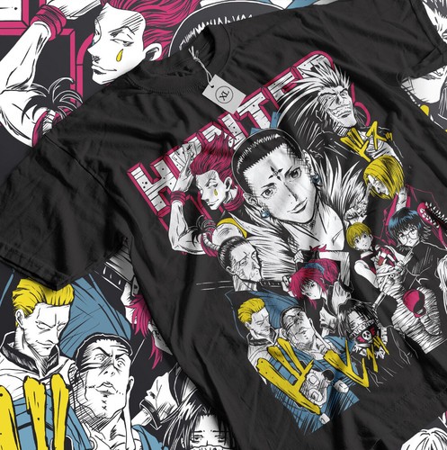 Camisa Hisoka Hunter X Hunter Manga Strip HXH Anime Unisex Camiseta Todas las Tallas - Imagen 1 de 3