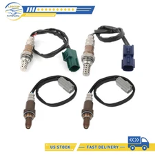 For 11-12 Nissan Pathfinder 4.0L A/F Ratio O2 02 Oxygen Sensor 4pcs Front Under