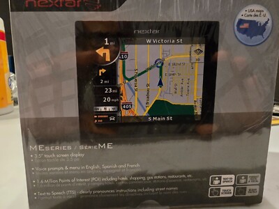 Nextar ME 3.5-Inch Portable GPS Navigator Touch Screen