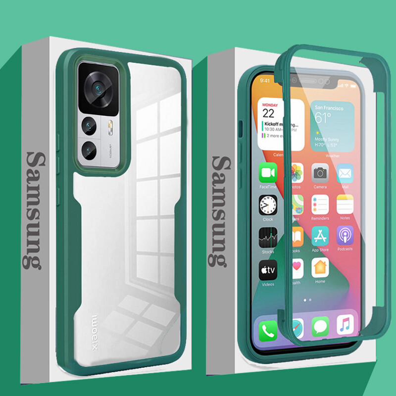 Custodia Xiaomi Vetro Temprato Cover Ibrida In TPU Vetro Per Xiaomi Redmi Note 12, 11 Pro, Mi 12T E Altri - Protezione Completa Da Urti Custodia Xiaomi Redmi Note - Foto 9