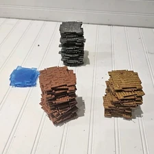 Jazwares FORTNITE PLASTIC BUILDING MATERIAL WALL PANELS Wood Metal Iron LOT 70+