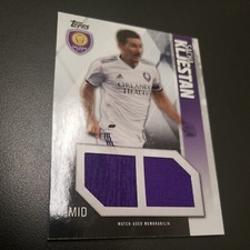 2019 Topps MLS Single Player Dual Relic Sacha Kljestan Orlando 158/215