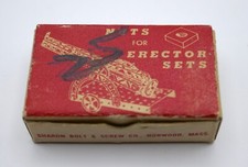 NOS Vintage Original Gilbert Erector Set Nuts Screws SHARON BOLT SCREW CO