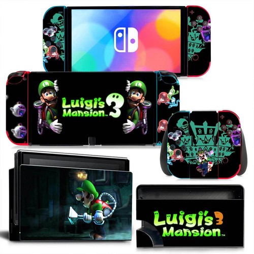 DIY Decal Cartoon Wraps Colorful Stickers Mario Skin Stickers For Switch Oled - Picture 11 of 47