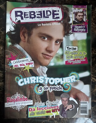  Rebelde la revista official Christopher y su pasión  14/11/07