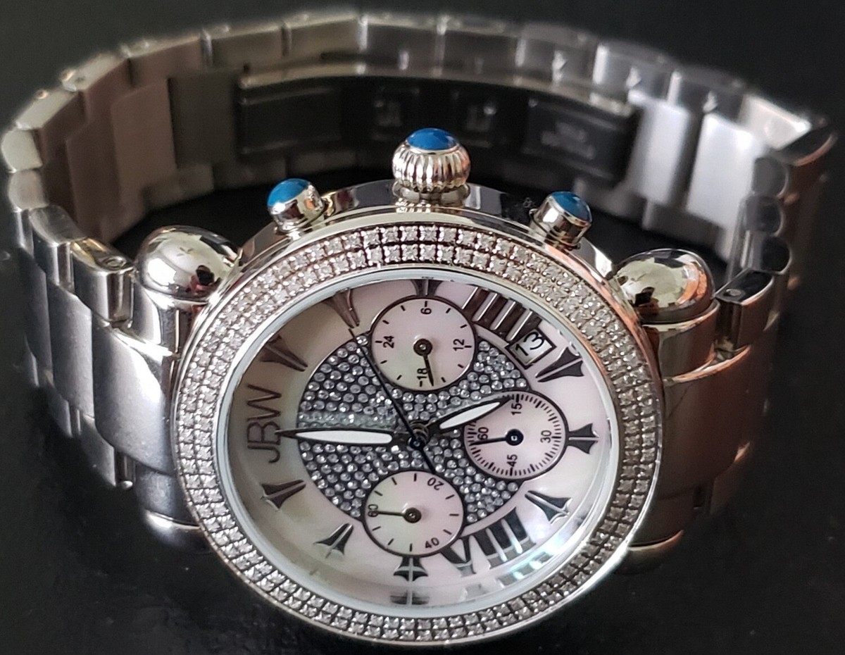 $1930 MSRP| JBW Luxury Womens Victory 160 Diamonds Mother of Pearl face, New JBW Luxury Women main image 3