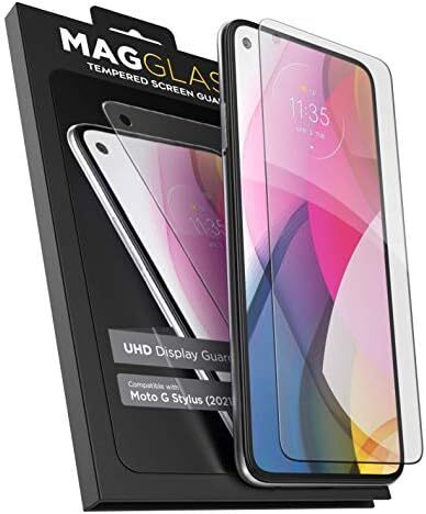 Moto G Power 2021 Screen Protector Tempered Glass - Anti Bubble UHD Full Coverag