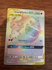 New ListingPokémon TCG Rainbow Rare Gengar & Mimikyu GX Tag Team 186/181 NM