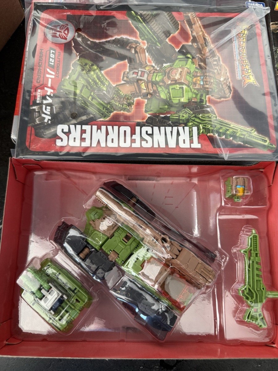 Genuine Takara Transformer Legend LG21 HARDHEAD Titans Return Head