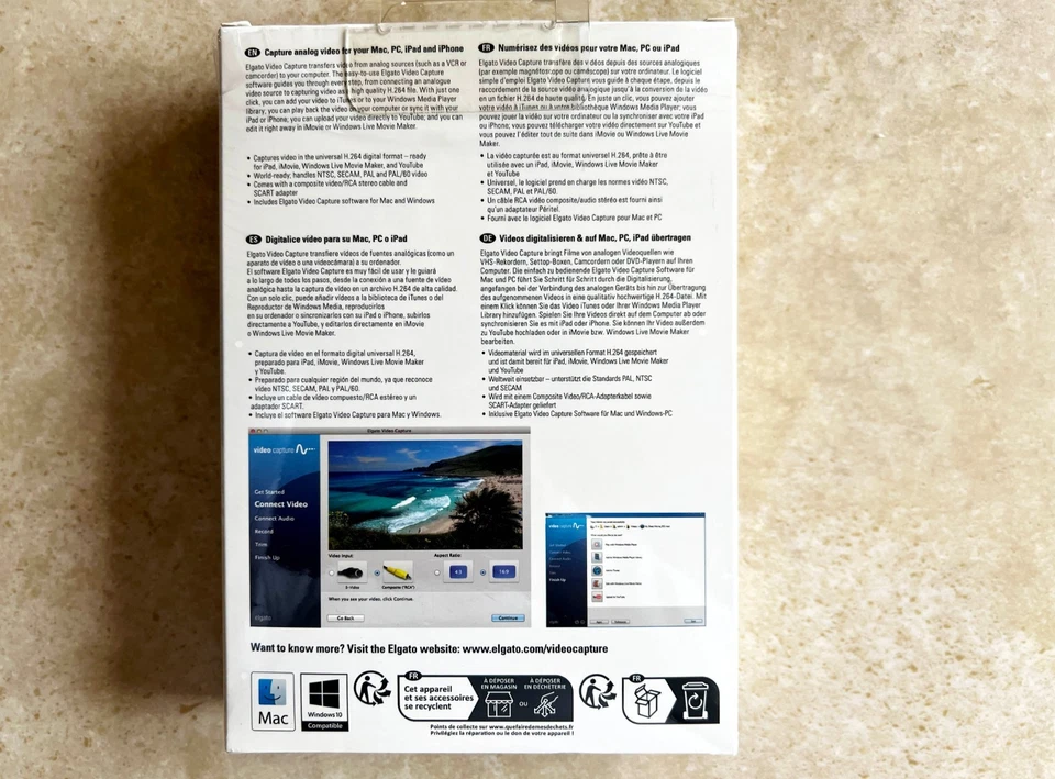 Elgato 1VC108601001 Video Capture for Mac, PC and iPad - Image 4 of 4