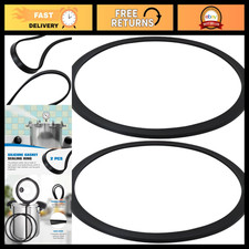 Pressure Canner Gasket Sealing Ring - Silicone Fits 12/16/22QT Models, 2 Pack