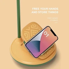 Rechargeable Light Reading Lamp Led Desk Clip On Cordless Table Adjustable