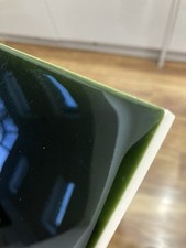 New 6” Victorian / Edwardian Fireplace / Hearth Insert Tile Tiles Midnight Green