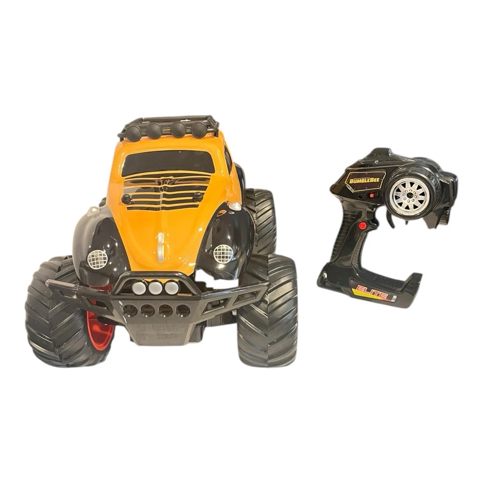 Transformers Volkswagen Beetle Bumblebee 4x4 Jada Elite RC Turbo Boost w/ Remote - Image 2 of 4
