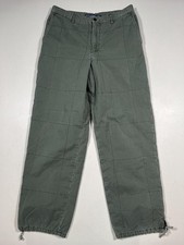 Vintage Ralph Lauren Sport Pants Womens Medium Green Vtg Hong Kong