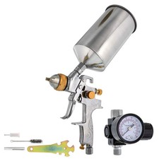 Brand Professional 1.3mm Hvlp Spray Gun-gravity Feed-auto Paint Basecoat Cl... Brand Professional 1.3mm Hvlp Spray Gun-gravity Feed-auto Paint Basecoat Cl...