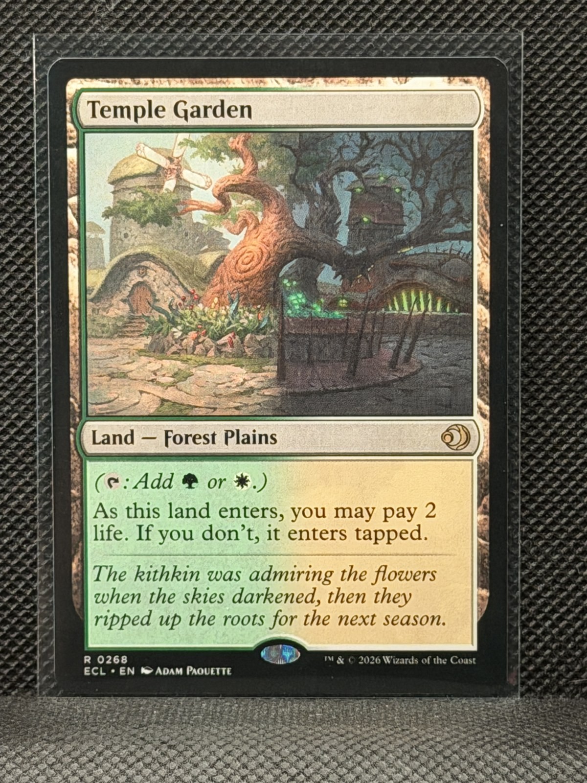2026 Magic Lorwyn Eclipsed - Rare Temple Garden #268