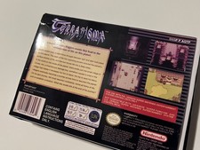 Terranigma USA English Translation SNES - Repro -  Box & Manual - Test h/#8 