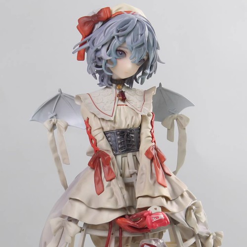 Touhou Project Remilia Scarlet PVC Figure Model Statue 27CM Collectible Toys - 第 4/6 張圖片