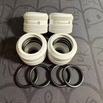 4 Pcs Barrow G1/4'' Compression Fitting For 16mm OD Rigid Tube TYKN-K16 V4 #1607