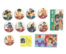 Yu Yu Hakusho Menko Set 9 Cards and 3 Bonus Items Showa Retro S