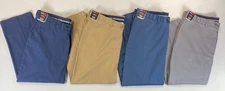 Men's Big & Tall Roundtree & Yorke TravelSmart FLAT Front Classic Fit Pants