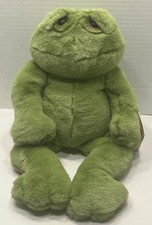 Dakin Applause Lou Rankin Friends Plush Happy Herbert Green Frog 16  With Tags