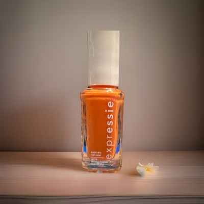 #ad #ad Essie Expressie Quick Dry Nail Polish 145 Bearer of Rad News .33 Oz Orange $3.99