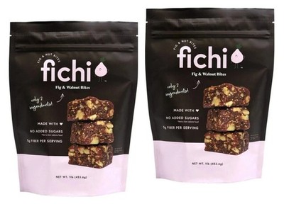 2-PACK Fichi Fig & Walnut Bites Gluten Free, No Added Sugar,  1 Lb each